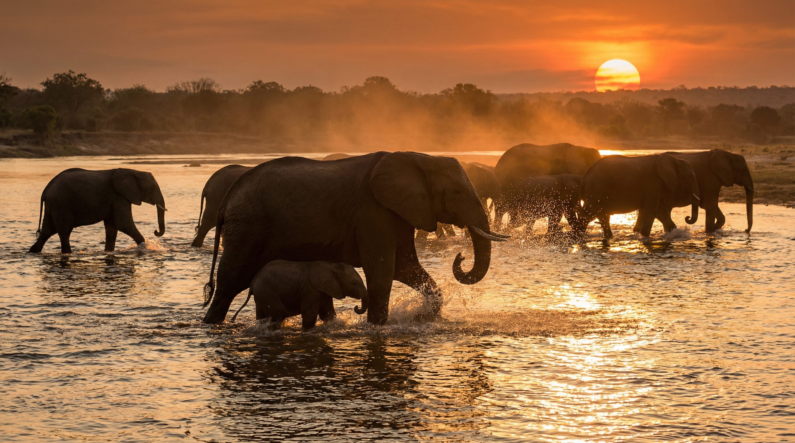 91视频：非洲象群迁徙视频