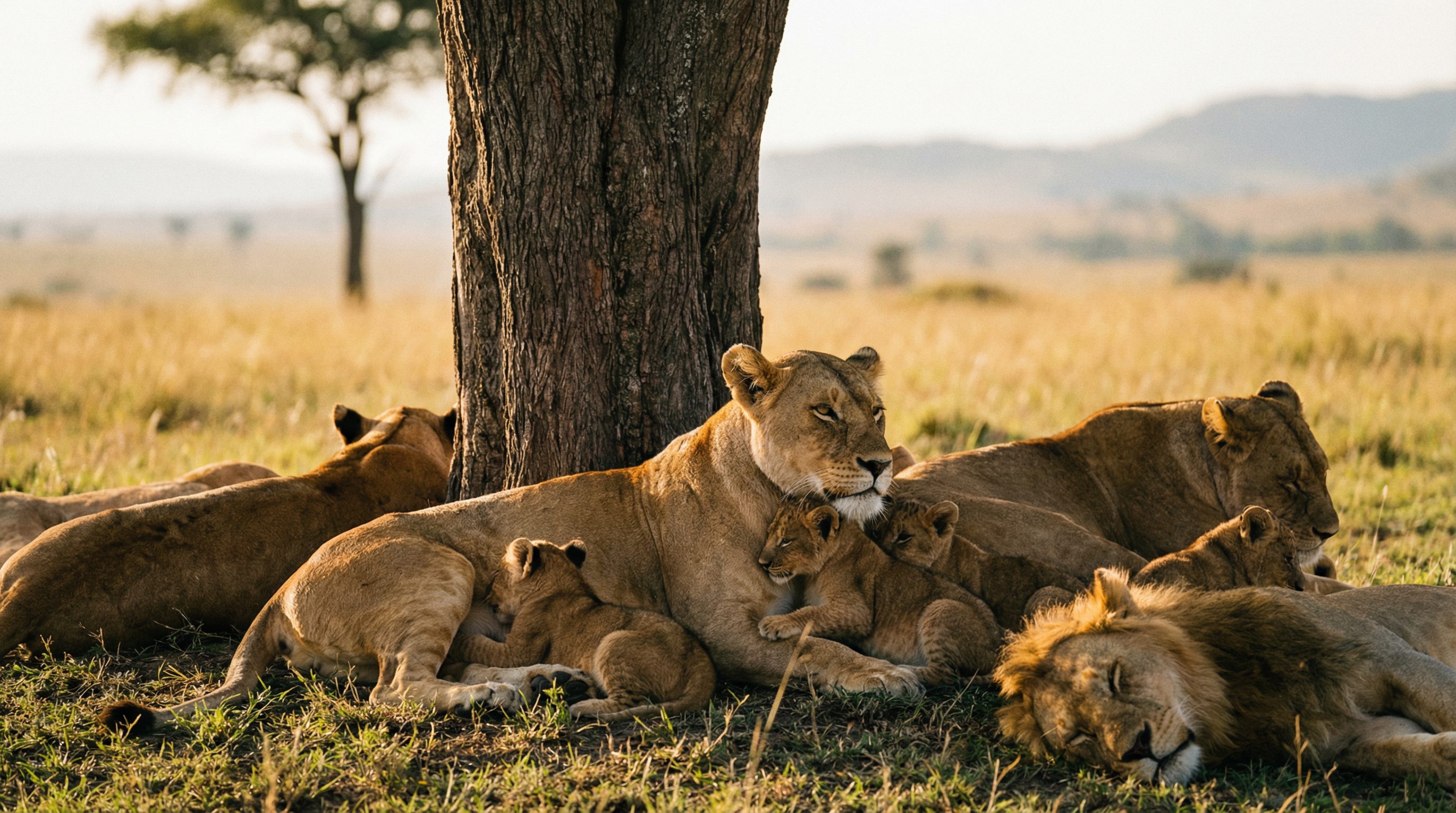 91视频：非洲狮群日常生活纪录片